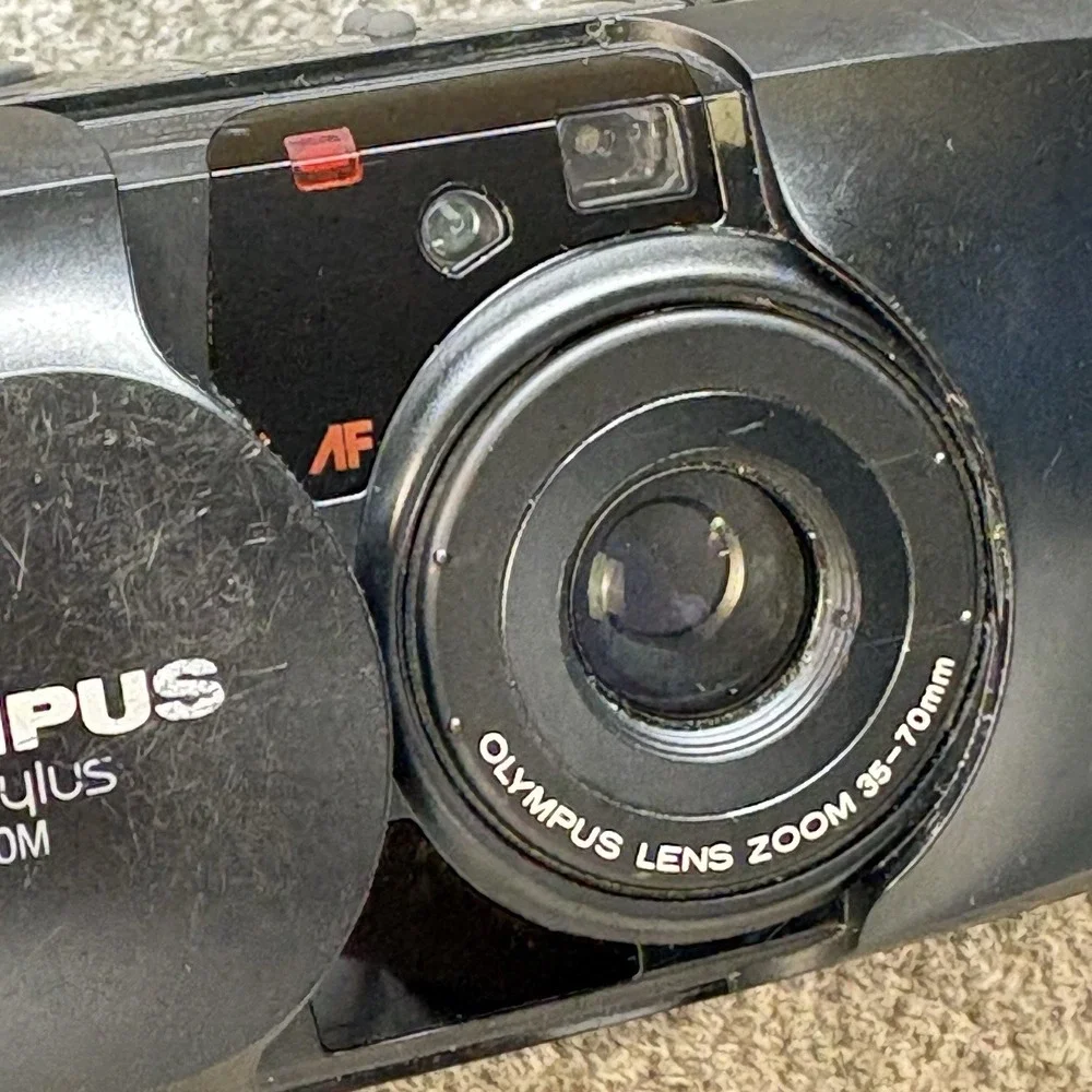 Olympus Infinity Stylus Zoom 35mm Film Camera‎ Point & Shoot TESTED